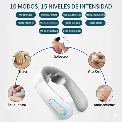 Masajeador de Cuello Portátil