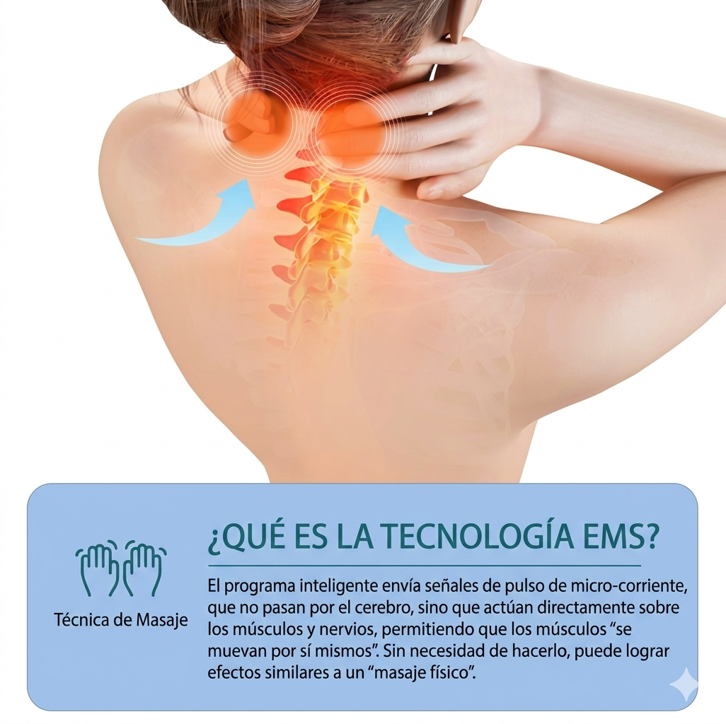 Masajeador de Cuello Portátil